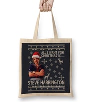 Stranger Things Steve Harrington Christmas Wish Bez Çanta Uzun Saplı