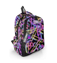 CORAL HIGH 33248 SİYAH RENKLİ NEON DESENLİ ÜÇ BÖLMELİ SIRT ÇANTASI