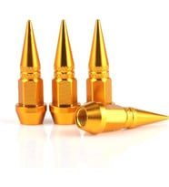 Alüminyum Sivri Sibop Kapağı Gold 4'lü 45MM