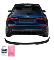 AUDI S3/RS3/A3 S-Line 8Y ( Sportback ) 2020-2024 Spoiler (Siyah)
