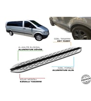 MERCEDES VITO W639 CAMLI VAN UZUN ŞASE ARACA ÖZEL YAN BASAMAK 2004 -2014