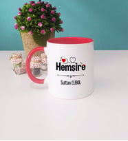 Hemşire Kupa Bardak Kırmızı