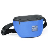 Coral High Sport Siyah-A.Mavi İki Bölmeli Bel Çantası