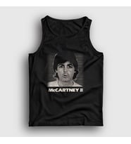 Presmono Unisex Siyah Solo The Beatles Paul Mccartney II Atlet 555907tt