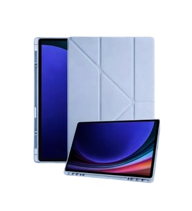 Samsung Galaxy Tab A11 Plus Kalemlikli Mars Tablet Kılıfı - Mavi