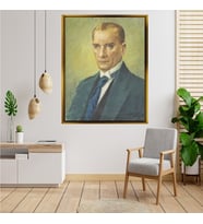 ÇERÇEVELİ ATATÜRK TABLO S216