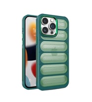 Iphone 14 Kılıf Airmax Silikon Kapak - Koyu Yeşil