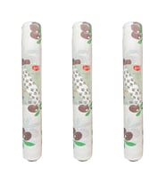 Roll-Up Tek Kullanımlık Kağıt Laminelli Masa Örtüsü - 100x150 Cm. - Zeytin Desenli -16 Yaprak 3 Rulo