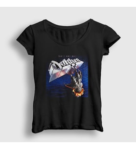 Presmono Kadın Siyah Tooth And Nail Dokken T-Shirt 525268tt