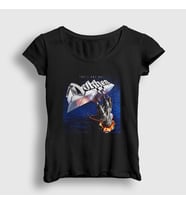 Presmono Kadın Siyah Tooth And Nail Dokken T-Shirt 525268tt