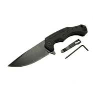 Zero Error 7-12 Black Çakı 22 Cm Manuel, Kemerlikli