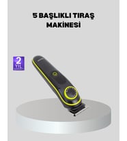 Erkek Bakım Seti – Kablosuz Şarjlı Tıraş Makinesi, Su Geçirmez ve Sessiz Motorlu