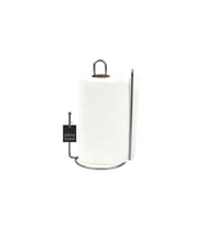 Gümüş Ayraçlı Kağıt Rulo Havluluk 25 cm Peçetelik , Modern Mutfak Ergonomik - Metal Paslanmaz