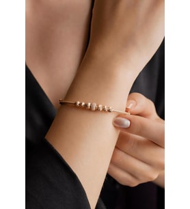 Rose Gold Dorica Toplu Zarif Bilezik (Karışık)