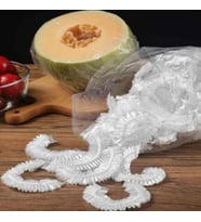 Bone Çok Amaçlı Kullan At Tazeliği Koruyan Tencere Pratik Lastikli Gıda Bonesi 100 Adet (Çok Renkli)