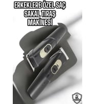 Saç Sakal Tüy Kısaltma Makinesi  Lazer Epilasyon Öncesi Ense Kesme Makine