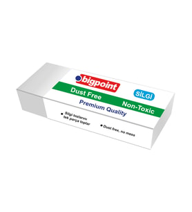 Bigpoint Dust-Free Silgi Beyaz - Orta Boy x 30 Adet
