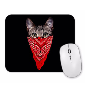 Gangster Cat Kedi Mouse Pad.jpg