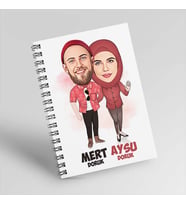 Aşkımızın Halleri Karikatürlü Defter
