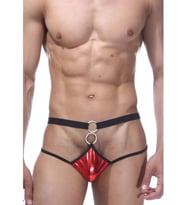 Mulvxbrf Brf02  Kırmızı Önü Halkalı  Erkek String-Tanga (Mulvix)