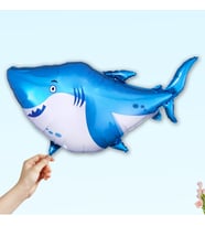 Köpek Balığı Folyo Balon - 90 cm x 50 cm (STD)