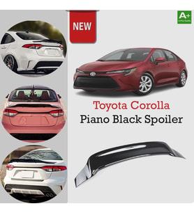Toyota Corolla Bagaj Üstü Spoiler Jdm Piano Black 2019 Sonrası