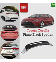 Toyota Corolla Bagaj Üstü Spoiler Jdm Piano Black 2019 Sonrası