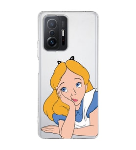 Xiaomi Mi 11T - 11T Pro Uyumlu Alice Tasarımlı Şeffaf Telefon Kılıfı