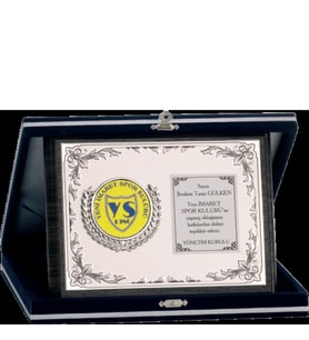 ODAK KUPA - Ahşap Plaketler - PL-067 B - 15x20 cm