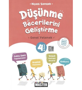 Okyanus Yayınları 4. Sınıf Junior Master Düşünme Becerilerini Geliştirme Genel Yetenek
