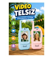 Görüntülü Uzun Menzilli Çocuk Walkie Talkie Eğitici İletişim Oyuncağı