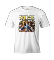 One Piece - Rope Beyaz Erkek Tshirt