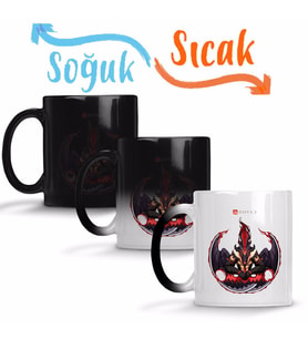 Bloodseeker Dota 2 Sihirli Kupa Bardak Porselen
