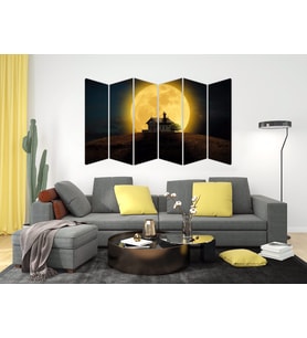 DOLUNAY EV KEDİ MDF TABLO-2973 MODEL-B