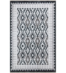 EFES 2306 İskandinav Yumuşak Doku Leke Tutmayan Modern Halı Kilim