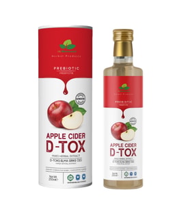 Dr. Natural Elma Özlü Sirke Prebiyotik Detox Sirkesi 250 ml
