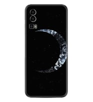 General Mobile Gm 23 Kılıf Silikon Desen Özel Seri Yalnız Ay 1744