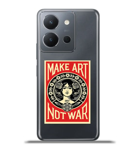 Vivo Y36 Kapak HD Renkli Dizayn Silikon Kılıf - Makeart