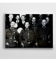 Atatürk ve Paşalar Kanvas Tablo