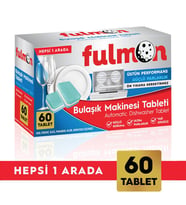 FULMON 60'LI BULAŞIK MAKİNESİ TABLETİ HEPSİ BİR ARADA