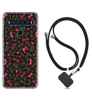 TCL 10L 10 Plus 10SE 20E 20SE 30 L7 Kılıf Boyun Askılı Silikon Barbie and Shoes 1413
