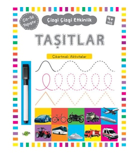 Çizgi Çizgi Etkinlik - Taşıtlar (4+ Yaş)