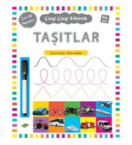 Çizgi Çizgi Etkinlik - Taşıtlar (4+ Yaş)