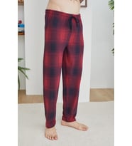 Kly 204 Erkek Jakar Tek Pantolon (Bordo)