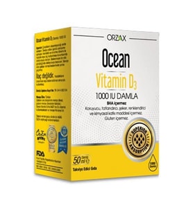 Ocean Vitamin D3 1000 IU Damla 50 ml