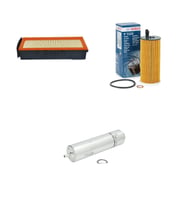 Bosch Filtre Bakım Seti BMW 6 SERİSİ F12 F13 640 Dizel 2011+ Hava + Yağ f. + Yakıt Filtre Bosch