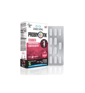 ZadeVital Probiyotik Feminen 30 Sert Kapsül