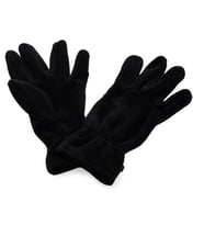 Unisex Kadın Erkek Siyah Polar Eldiven