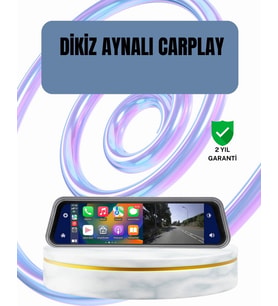 Ön Arka Kameralı Dokunmatik Dikiz Aynası 170° Geniş Açı