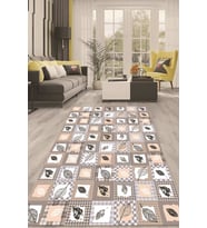 Dijital Kaymaz Taban Yıkanabilir Modern Renkli Salon Halısı Mutfak Halısı Yolluk ND-HT-481 (Çok Renkli)